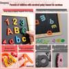 Magnetic Alphabet Stickers: 26 Uppercase & Lowercase Letters for Teaching Aids