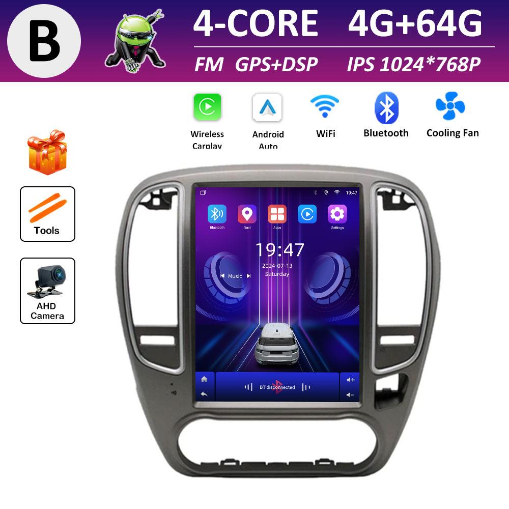 GPS Navigation Android OS for Nissan Bluebird Sylphy G11 2005 2006 2007 2008 - 2012 IPS Touch Screen DSP Stereo Wireless Carplay