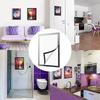 5PCS Pvc Magnetic Photo Frame, A4 Document Display Board, Magnetic Poster Sticker Frame, No-Drilling Protective Cover