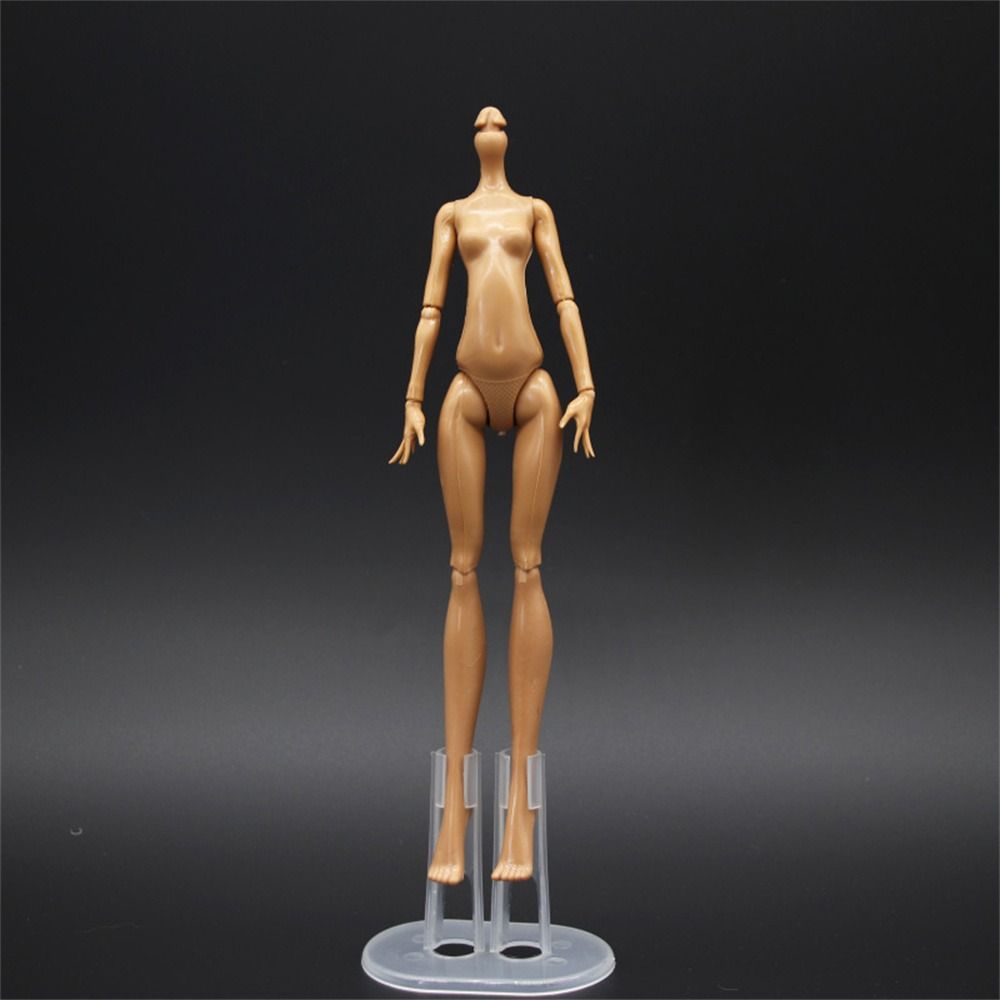 Rotatable Doll Nude Body White Pink Move Doll Toys Doll Accessorries Movable Joints Doll Girl Toy