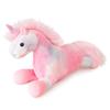 70/120cm Peluche Unicorno Simulazione Colorato Sogno Unicorno Colorato Bambola Peluche Cuscino da Abbraccio per Dormire Giocattolo di Peluche Regalo di Compleanno