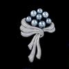 Light Luxury Hand-held Bouquet Brooch, Feminine Pearl Brooch, Elegant and Exquisite Brooch