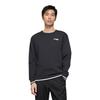 Li Ning Simple Logo Comfortable Pullover Casual Long Sleeve Knit Sweater Men sweater Black AMBU295-1
