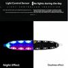 Solar Warning Light Car Rear Collision Prevention Free Breathing Light Motorcycl Electric Vehicle Bicycle Led Tail Flashing Ligh