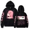 Darling In The Franxx Hot Anime Hoodie Zero Two Eyes Graphic  Sweatshirt Men Womnen Design Pullover Men's Fleece Hoodies