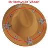 Sparkling Rhinestones Star Western Hat For Women Oversized Comfortable Hat Headpiece All Weather Stylish Headwear