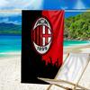 Milan Football club Printed Beach Towel, Super Soft Microfiber, Perfect Gift Birthday, for Pool, Beach, Travel, for family and friends