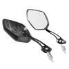 Universal CNC Aluminum Motorcycle Handlebar Rear View Mirrors Anti-glare Mirrors
