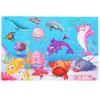 Wooden Jigsaws Puzzles For Kids Ages 3-5 Year Old 30 Piece Colorful Wooden Puzzles
