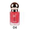 Color Nail Polish No Bake Oily Lasting Non-peelable Large Capacity Nail Care Nude Color Square Bottle 15ml