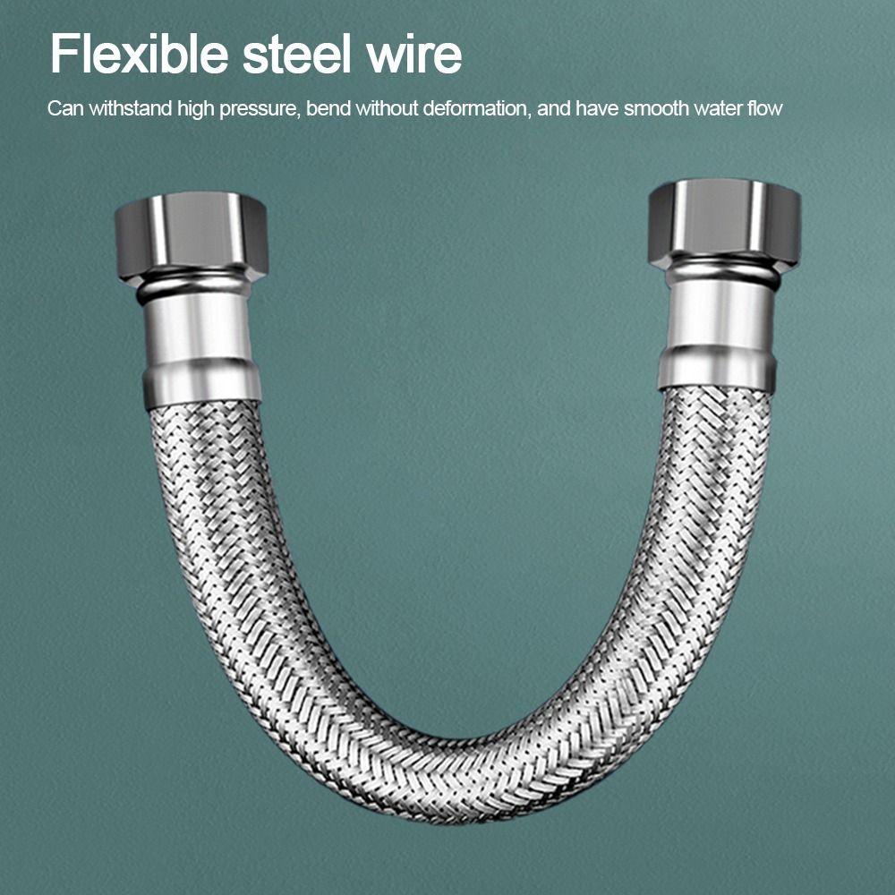 Explosion-proof Toilets Water Hose 304 Stainless Steel Shower Head Tube  Water Plumbing