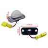 LED Lights For VW Golf II 2 Mk2 Jetta II 2 Mk2 License Number Plate Lamp For Seat Toledo I 1 Mk1