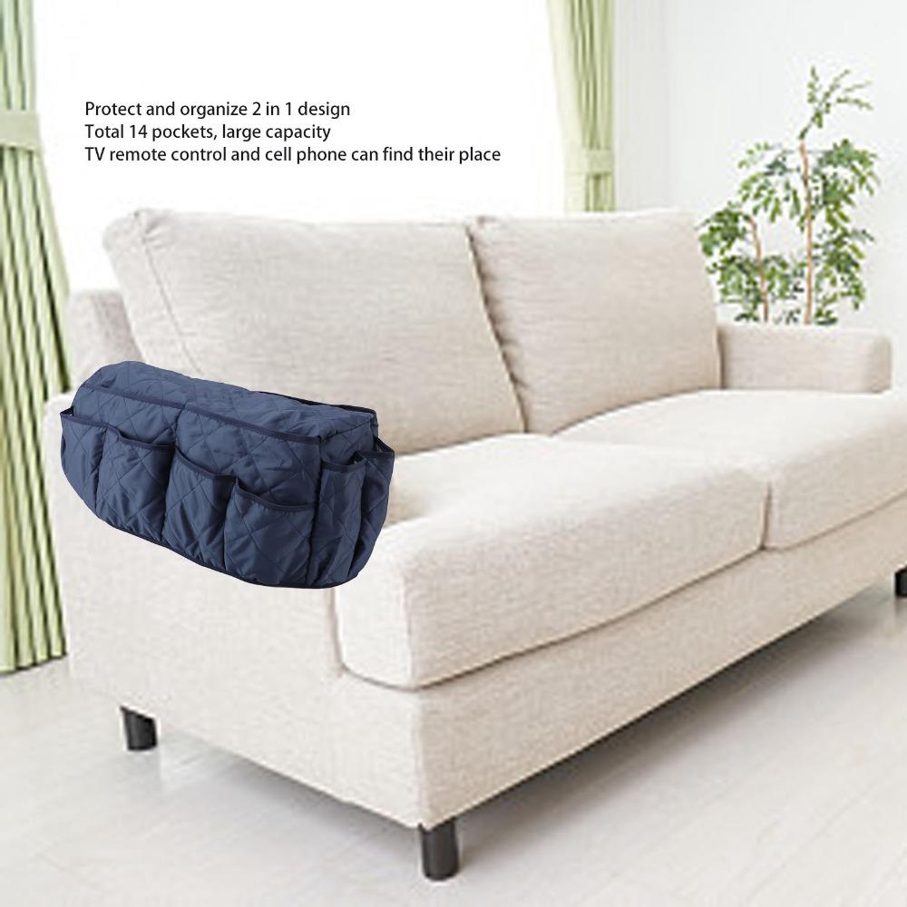 Hanging Type Storage Bag Multi-compartment Sundries Holder Side Pouch Daily tidying