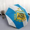 Printed Argentina Football Printed Folding Umbrella,Outdoor,Leisure,And Travel Umbrella,Durable Umbrella Fabric,Birthday And Holiday Gift