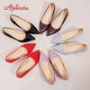 Fashion Aphixta 5cm Square Heels Patent Leather Red Pumps Shoes Woman Classics Pointed Toe Dress Official Pumps Party Plus Size 49 50