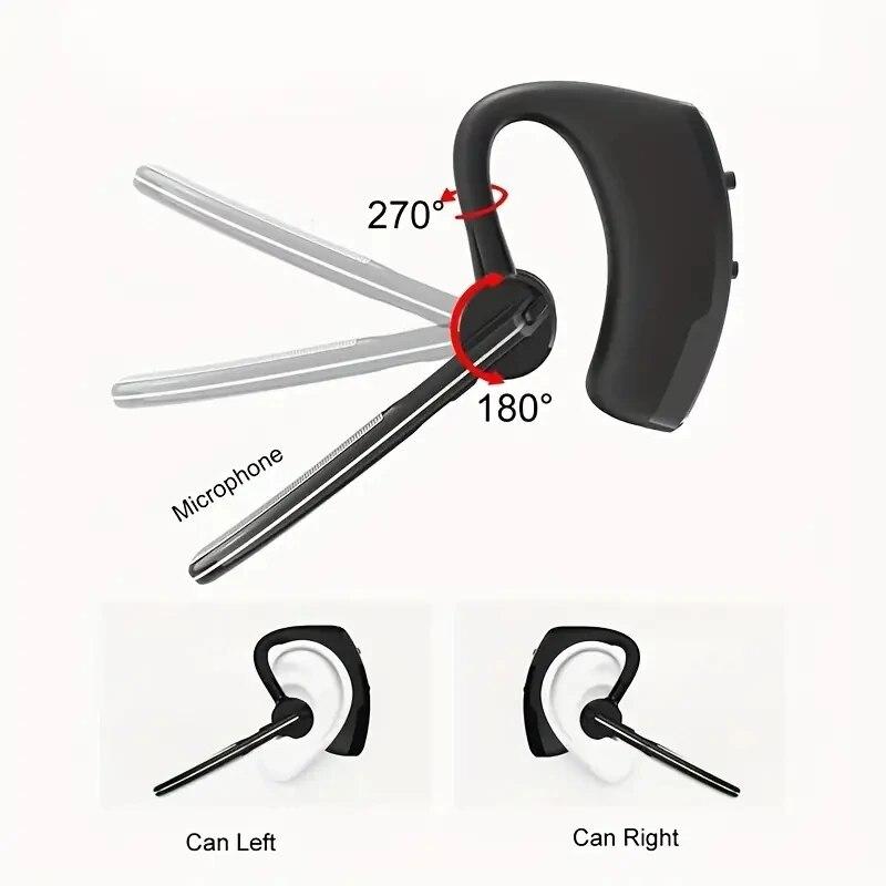 V8 Bluetooth Earphone Wireless Stereo HD Headphones V9 Bluetooth Hands In Car Kit With Mic For iPhone Samsung Huawei Phone