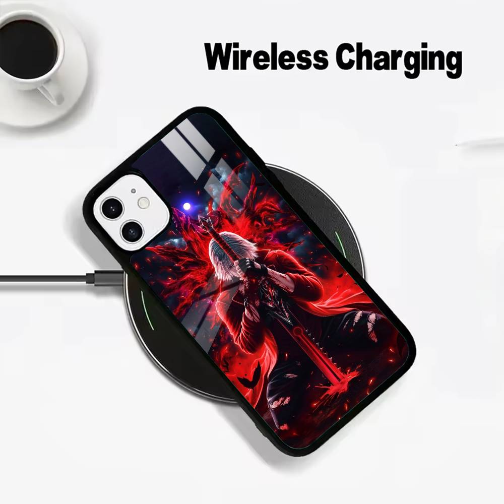 D- Dante Devil May C-Cry 2- -DMC2 Wireless Charging Phone Case Compatible with iPhone 17/16/15/14/13/12/11