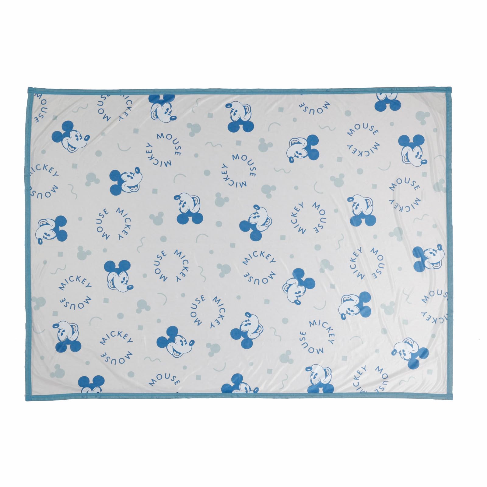 

Marushin Summer Disney Mickey Mouse Round Logo Cool to the Character Boys and 2125024100 Throw, Blanket, Touch, Design, Girls,