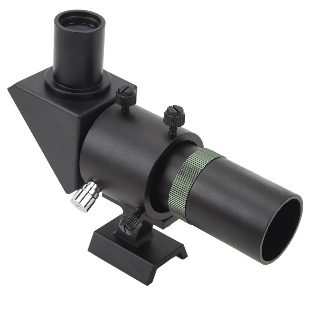 6X30 Finder Scope Right Angle Optical Finder FMC Multilayer Coating with Bracket for Astronomical Telescope