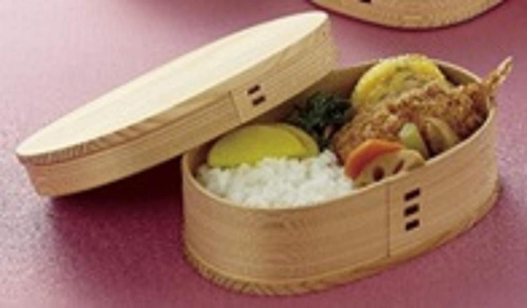 Odate Kogeisha Akita Cedar Magewappa Oval Bento Magewappa Bento Box Made In Japan 2540 (Medium)