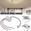 Wall PIR Sensor Detector Light Switch 220-240V/AC 360°