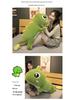 Big-Eyed Dinosaur Plush Sleep Pillow: Long-Legged Cuddly Doll Gift for Girls' Birthdays