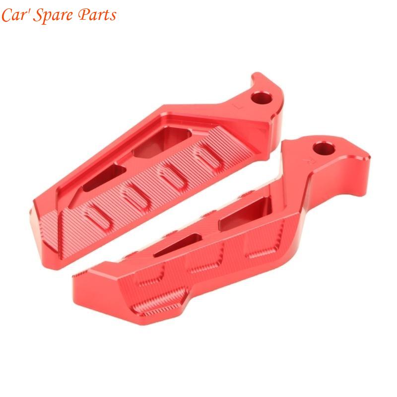 Y4UA 1 Pair Stylish Rear Pedals Lightweight Rear Pedals Motorcycle Modified Rear Pedals Aluminum Alloy Suitable for NMAX155