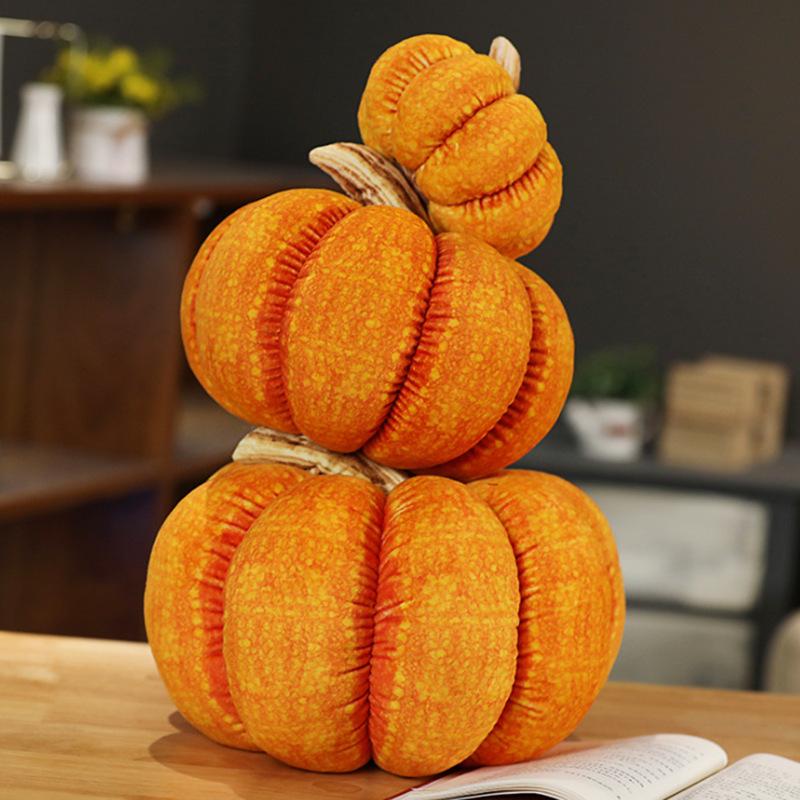 Pumpkin Cartoon Pillow Halloween Stuffed Toy Home Decoration Party Prop Kid Gift