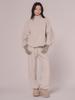 Mellotoli Fleece Two-Way Pants (Light Beige)