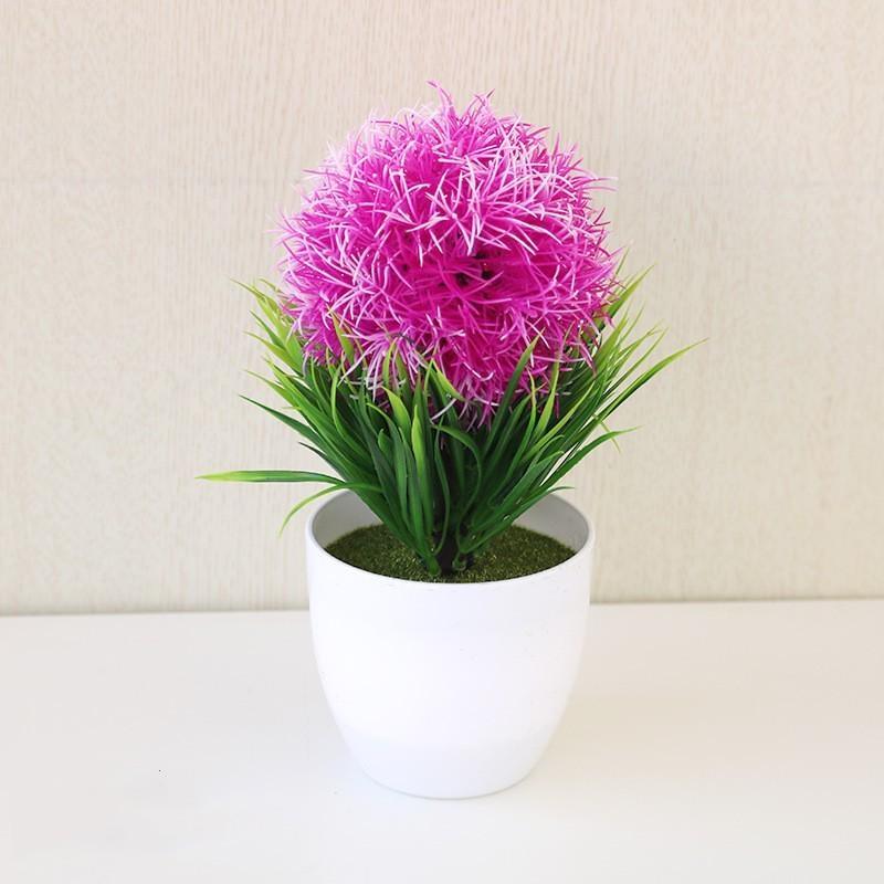 

Искусственный бонсай горшечная трава львиный зев растение горшечные украшения украшения пурпурно красный