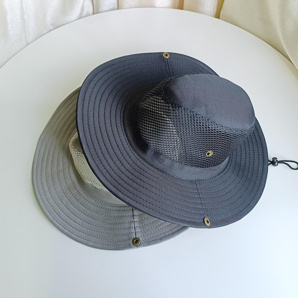 Summer Men'S Sun Hat Outdoor Mountaineering Versatile Bucket Hat Cowboy Hat Breathable Fishing Hat Scenic Hat