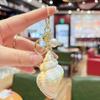 Trend New Acrylic Conch Fashion for Women Girl Colorful Shell Delicate Jewelry Gift Deco Bag Car Key Pendants Bag Charm