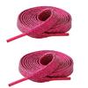 Replaceable Flat Polyester Shoelaces 110cm Long Colorful Shoe Laces For Men Women Sneakers Boot Athletic Footwear