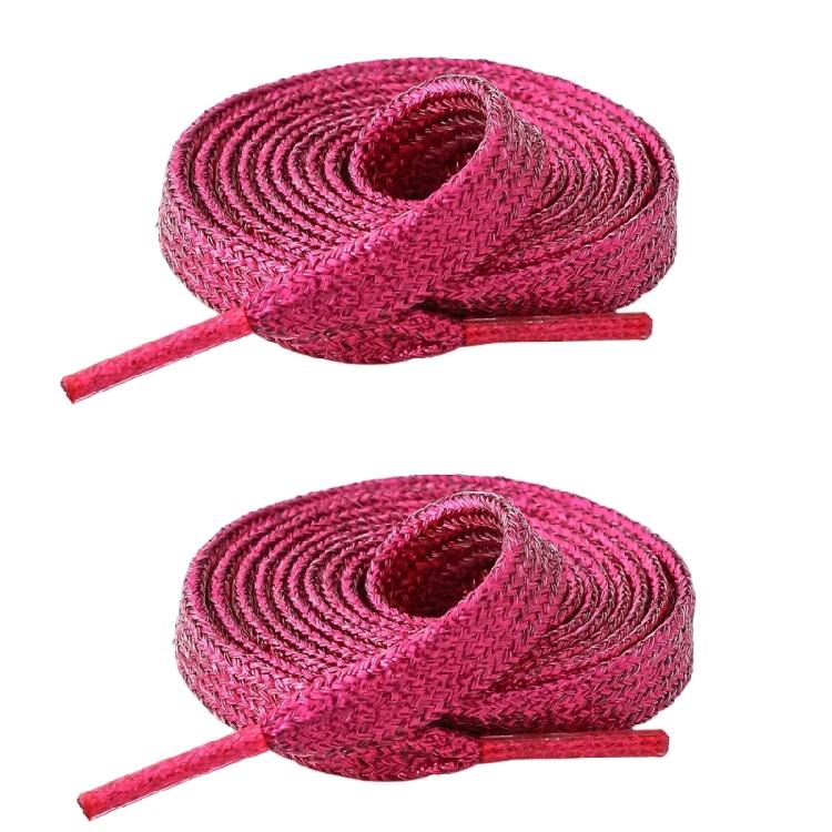 Replaceable Flat Polyester Shoelaces 110cm Long Colorful Shoe Laces For Men Women Sneakers Boot Athletic Footwear