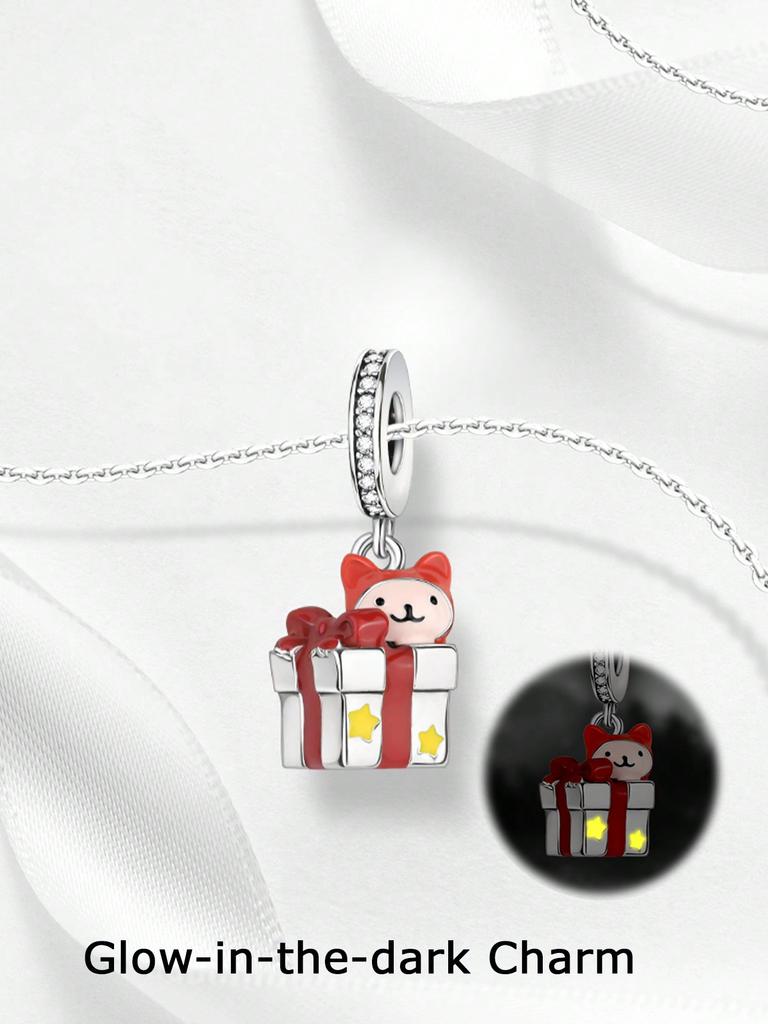 Charms Plata Christmas Snowflake Penguin Beads Charm Copper Plated Fit Charms Original Bracelet For Jewelry Making Diy Charm