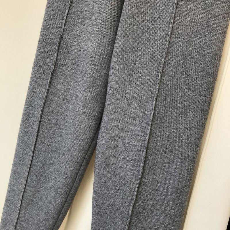 Chic Autumn Winter Chic Harem Pants Women Loose Trousers Comfortable Thick Warm All-match Knitted Granny Pants