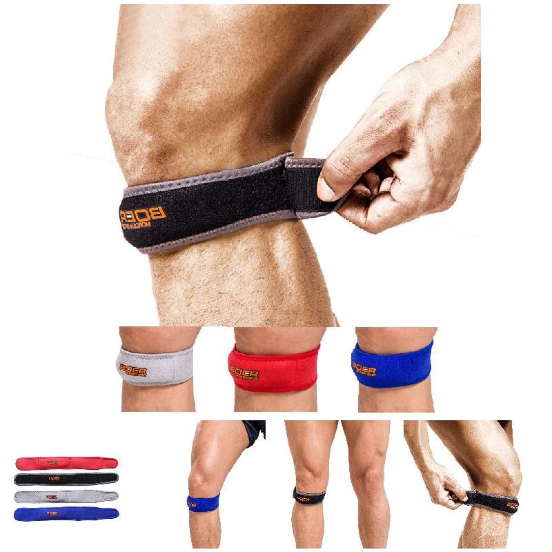 Fascia Rotulea Ginocchiera Supporto per Corsa Ciclismo Sollievo dal Dolore con Compressione Vestibilità Regolabile Protezione Lesioni Sportive