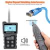 Network Cable Tester, Ethernet Wire Tracer with NCV & Lamp for CAT5 CAT6, PoE Tester Detect Voltage Measure Fault Distance by TDR NF-8209
