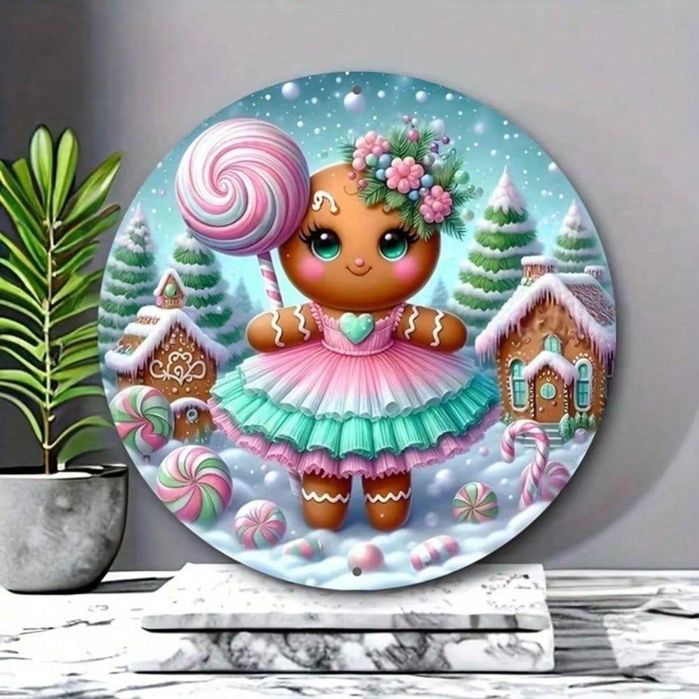 20x20cm Metal Tin Sign Wall Art Decorative Vintage Painting