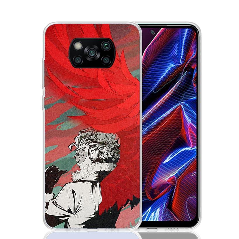 

My Hero Hawks Case Phone Cover for Xiaomi Redmi Note 10 9 9S 8 8T 7 5 Pro Mi 12T 11T 10T 9T 12 11 Lite A3 A2 Trend Fundas Mi 11T Redmi Note 10 5G