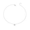 Rock Punk Star Necklace Eye-catching Star Choker Clavicle Chain Y2K Star Chain