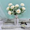 Flower Artificial Peony Wedding Hotel Restaurant Decoration Ornament Desktop