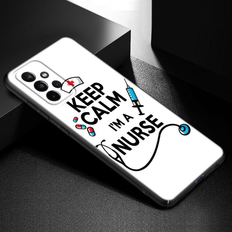 Lekarz Pielęgniarka Korona Król Królowa Etui Na Samsung Galaxy A21 A30 A50 A52 S A13 A22 A32 A33 A53 A73 5G A11 A12 A31 A51 A70 A71 A72