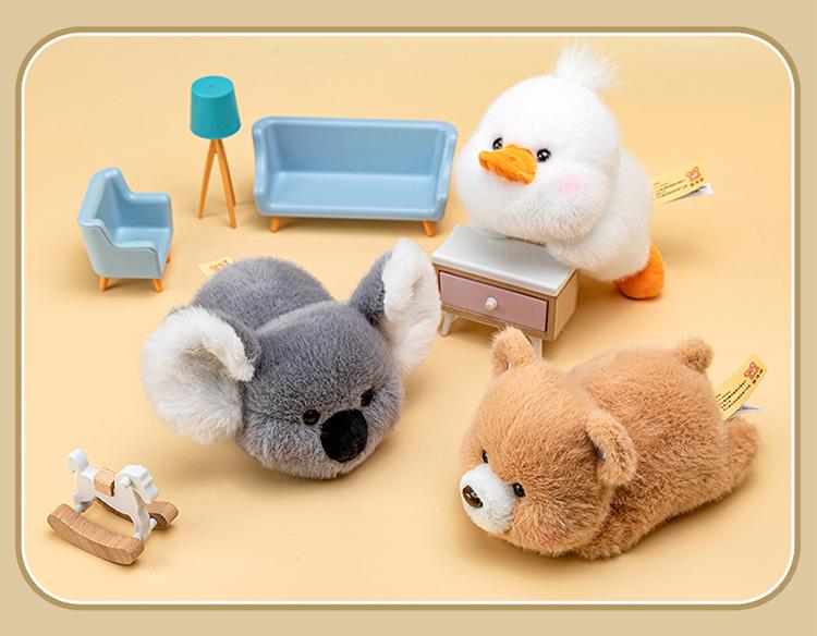 Chubby Animal Plush Toy Doll - Whale, Dolphin, and Fawn - Trendy Birthday Gift