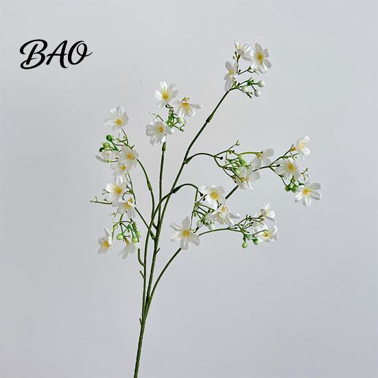 Spring Floral Decoration Artificial Flowers, with Flexible Stems Branch, Realistic Petals Long-Lasting Flowers Arrangement, for Home Wedding