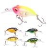 Fishing Mini Minnow Bait High Simulation Three Dimensionals Eyes Artificial Fishing Bait for Outdoor