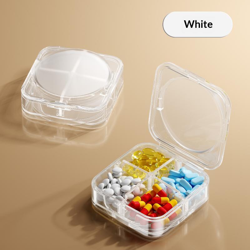 1/7 Days Week Pill Organizer Morning And Night Pill Holder Storage Box Splitter Travel Medicine Organizer Portable Medicine Box