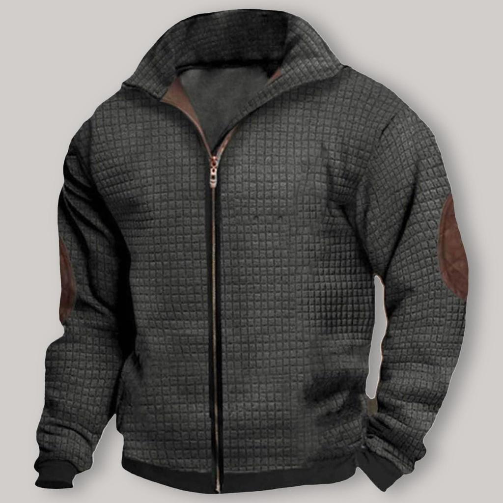 Herren Fleece Hoodie Lässig Langarm 1/4 Reißverschluss Pullover Sweatshirts