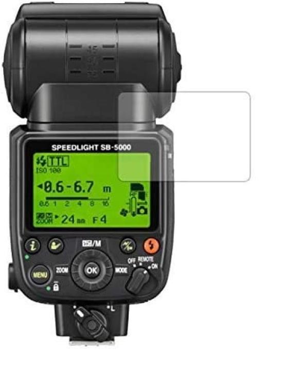 

[Set of 2] LCD protective film for Nikon Speedlight SB-5000 Matte (reduced reflection) type