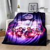 Coperta Stampata Cartoon G-Ghostbusters Calde Coperte in Flanella Morbide e Confortevoli Coperta da Casa Viaggio Fodere per Letto Regalo di Compleanno